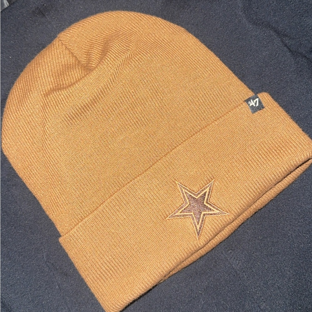 Dallas Cowboys Carhartt Brown Tonal Beanie